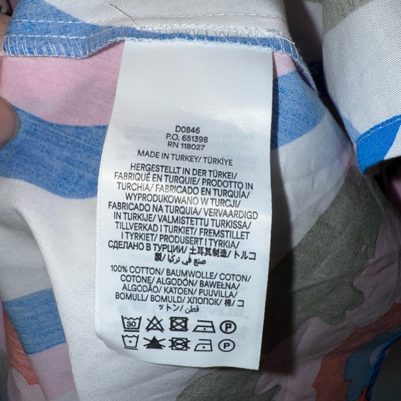 NWT BODEN AMY FLORAL PRINT COTTON MIDI SHIRT DRESS SZ 4P. (Sold out online) - Picture 8 of 14